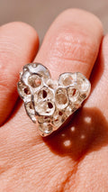HOLLOW HEART RING