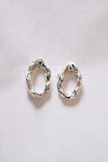OPEN OVAL ORGANIC EARRINGS